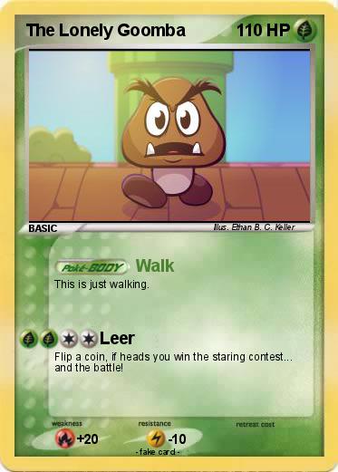 Pokemon The Lonely Goomba