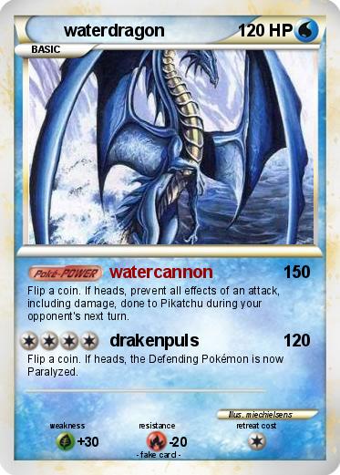 Pokemon waterdragon