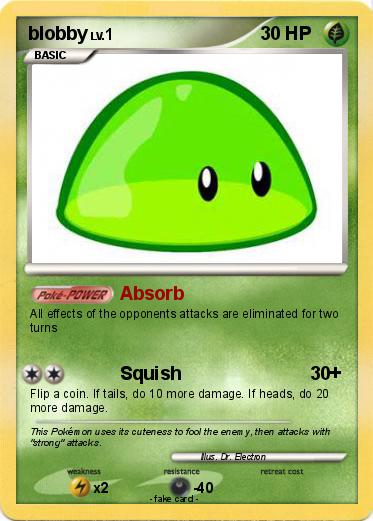 Pokemon blobby