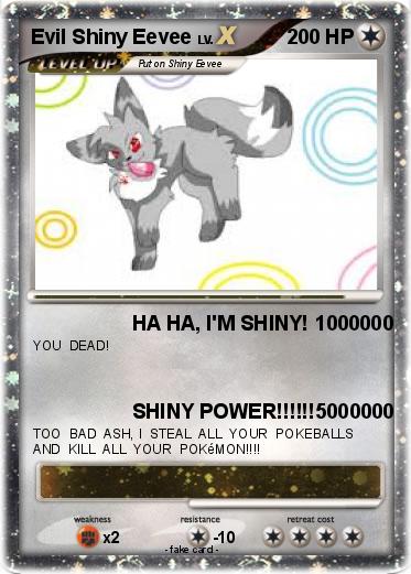 Pokemon Evil Shiny Eevee