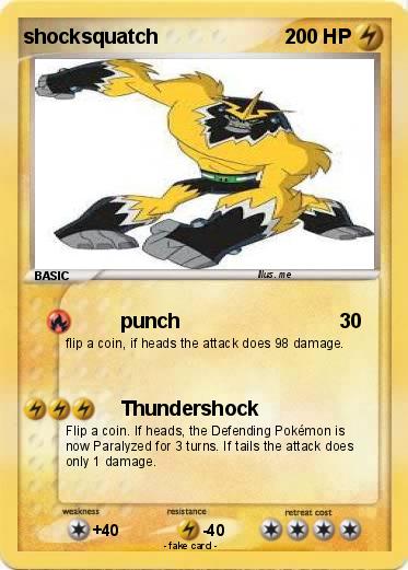 Pokemon shocksquatch