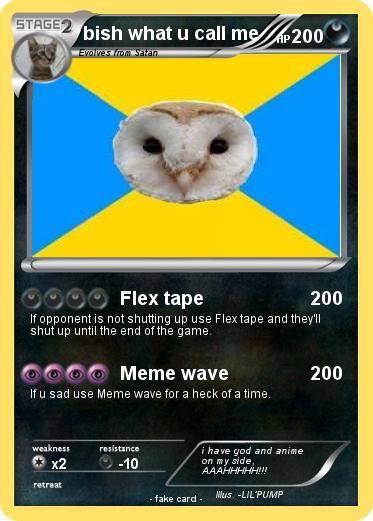 Pokemon bish what u call me