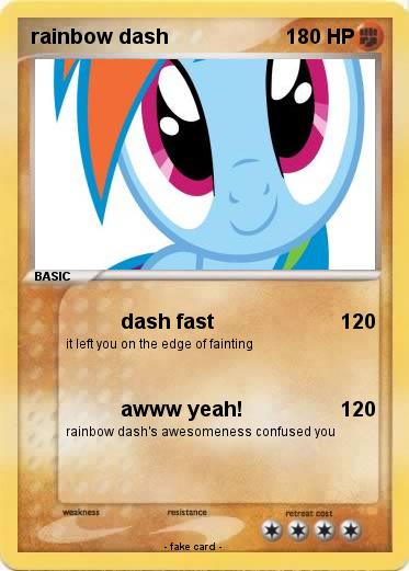 Pokemon rainbow dash