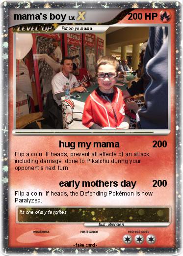 Pokemon mama's boy