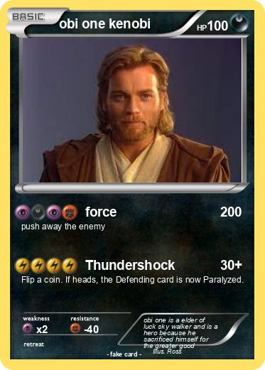 Pokemon obi one kenobi