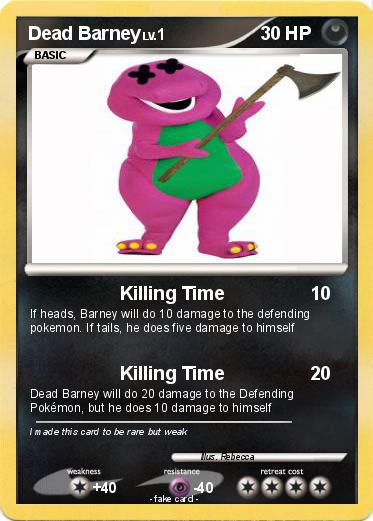 Pokemon Dead Barney