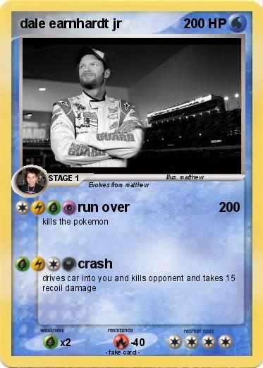 Pokemon dale earnhardt jr