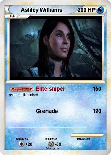 Pokemon Ashley Williams