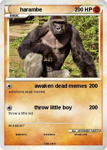 Pokemon harambe
