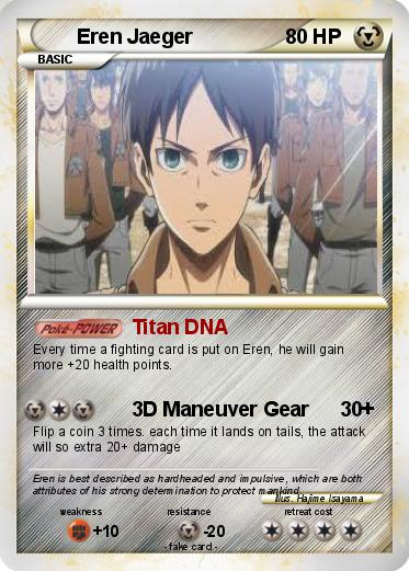 Pokemon Eren Jaeger