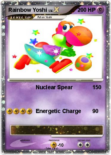Pokemon Rainbow Yoshi