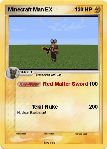 Pokemon Minecraft Man EX