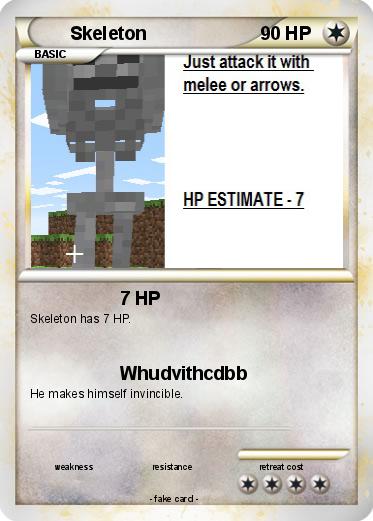 Pokemon Skeleton