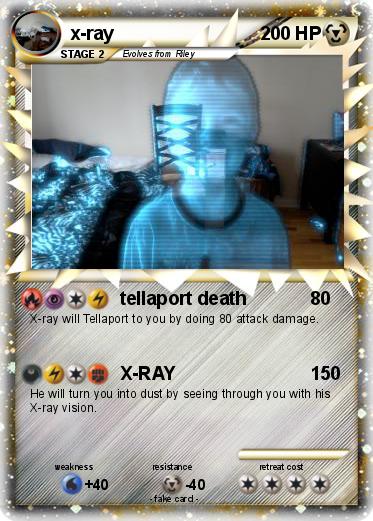 Pokemon x-ray