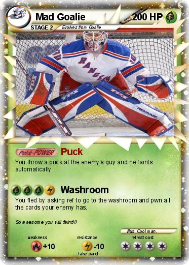 Pokemon Mad Goalie