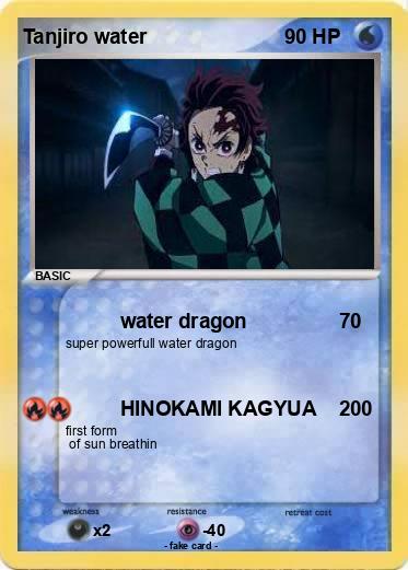 Pokemon Tanjiro water
