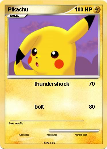 Pokemon Pikachu