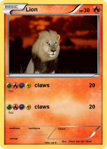 Pokemon Lion