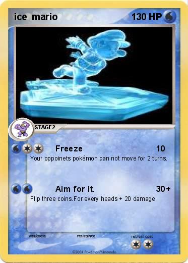 Pokemon ice  mario