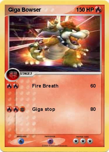 Pokemon Giga Bowser 
