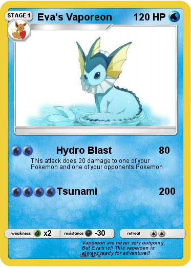 Pokemon Eva's Vaporeon