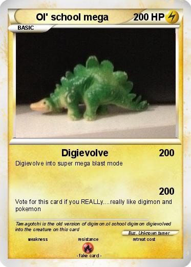 Pokemon Ol' school mega
