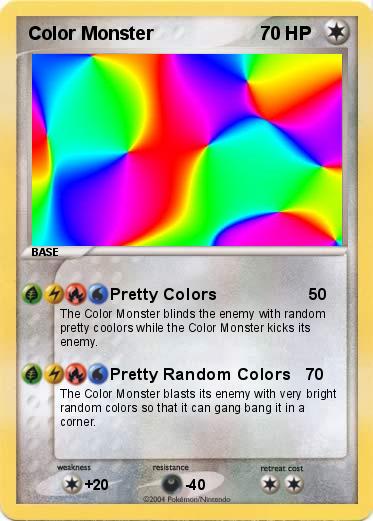Pokemon Color Monster