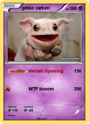 Pokemon gekko varken