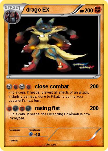 Pokemon drago EX