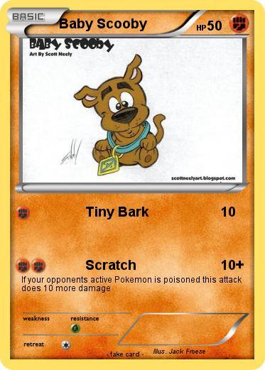 Pokemon Baby Scooby