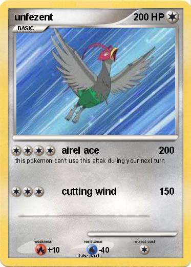 Pokemon unfezent