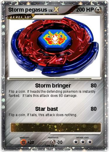 Pokemon Storm pegasus