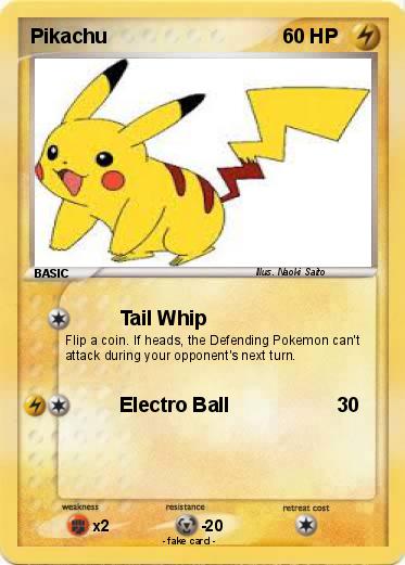 Pokemon Pikachu