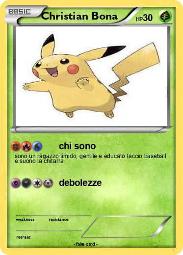 Pokemon Christian Bona