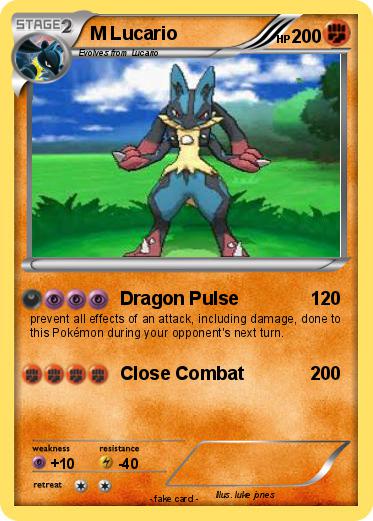 Pokemon M Lucario