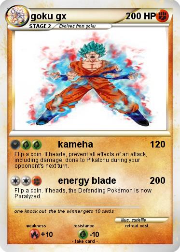Pokemon goku gx