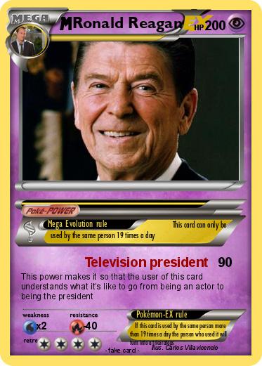Pokemon Ronald Reagan