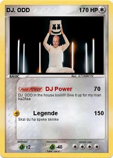 Pokemon DJ. ODD