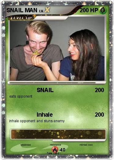 Pokemon SNAIL MAN