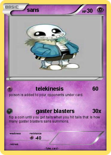 Pokemon sans
