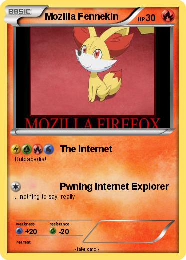 Pokemon Mozilla Fennekin