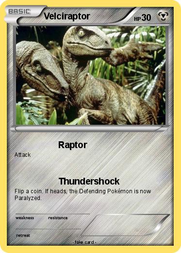 Pokemon Velciraptor