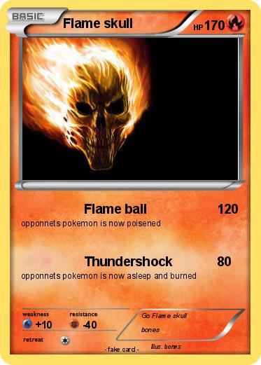 Pokemon Flame skull