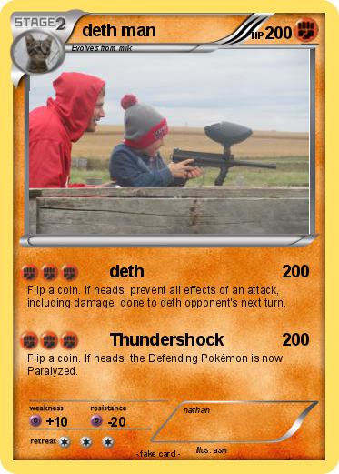 Pokemon deth man