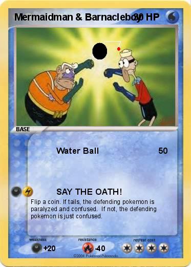Pokemon Mermaidman & Barnacleboy