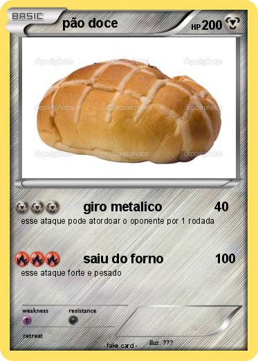 Pokemon pão doce