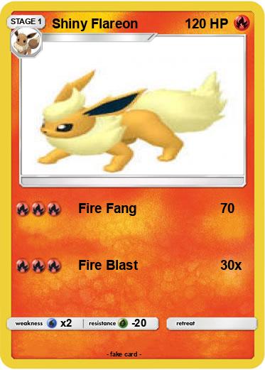 Pokemon Shiny Flareon