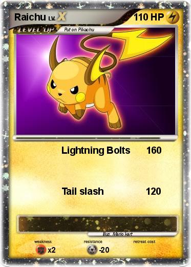 Pokemon Raichu