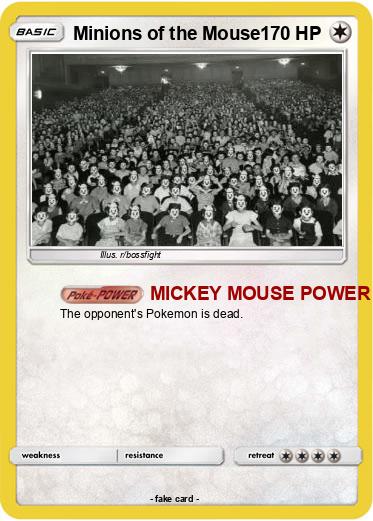 Pokemon Minions of the Mouse