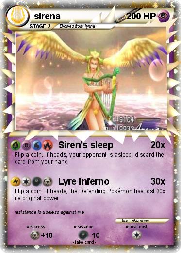 Pokemon sirena
